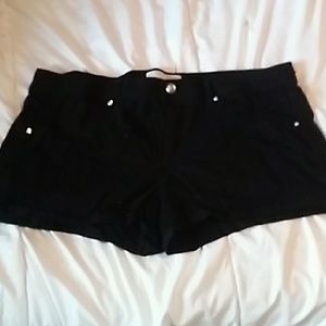 Black shorts